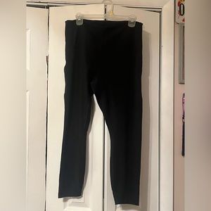 Black Lululemon Instill High Rise Leggings
